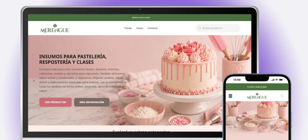 Desarrollo web para tiendas online con stock y pedidos integrados